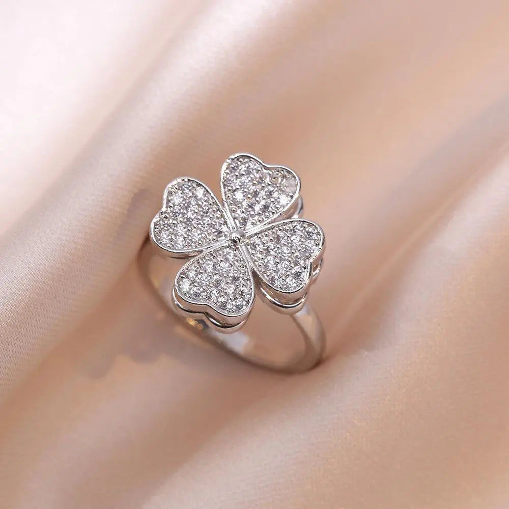 Heart Shape Spinning Ring
