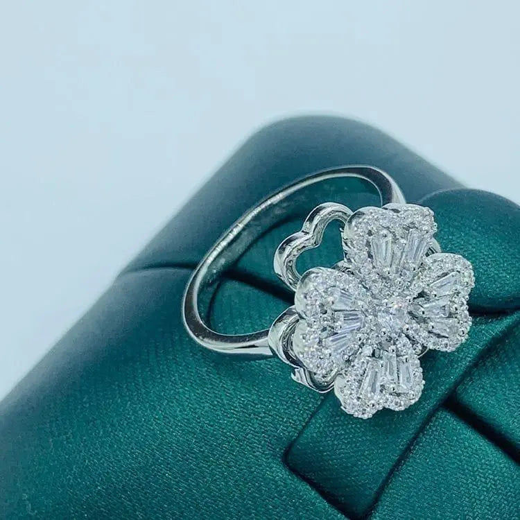 Heart Shape Spinning Ring