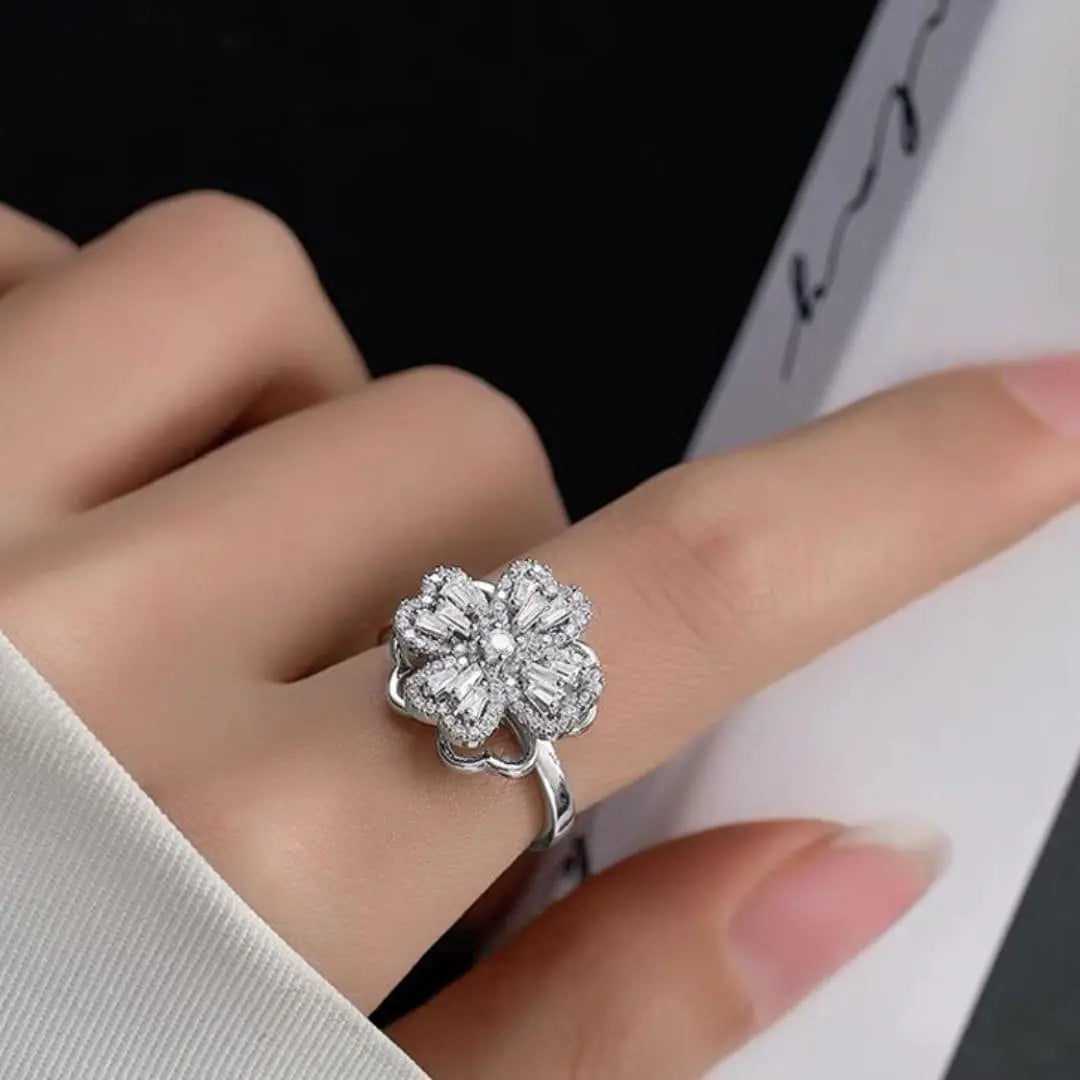 Heart Shape Spinning Ring