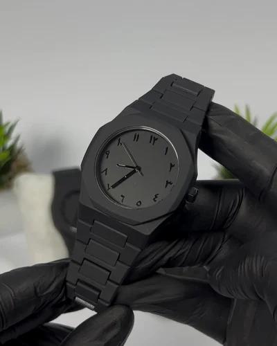Black Arabic Aura Watch Luxury Premium Box