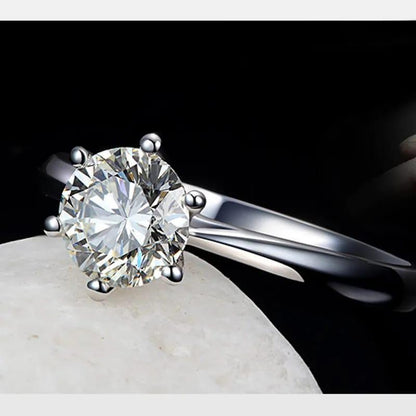 Modren Crystal charm ring unisex