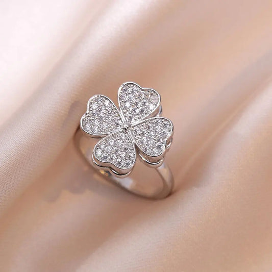 Heart Shape Spinning Ring