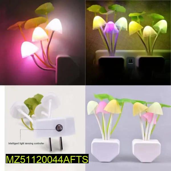 LED Sensor Mushroom Night Light
