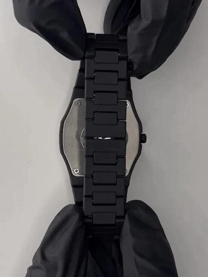 Black Arabic Aura Watch Luxury Premium Box